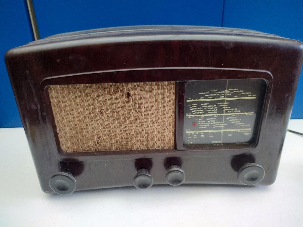 Bakelieten radio, Verzenden
