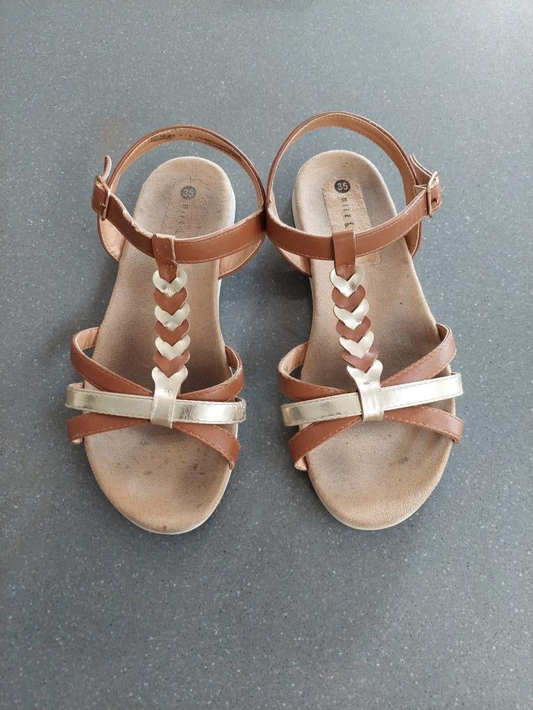 Sandalen Milo en Mila - maat 35, Kinderen en Baby's, Milo & Mila, Gebruikt, Meisje, Schoenen