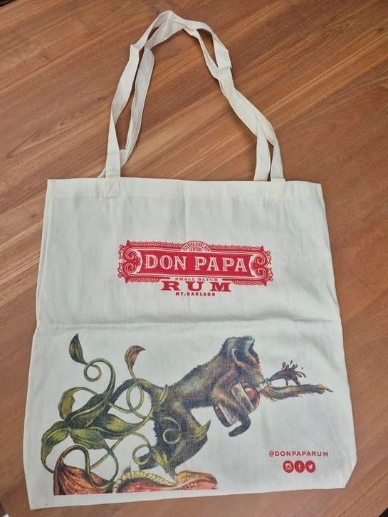 Don papa small batch shopping bag, Verzamelen, Merken en Reclamevoorwerpen, Nieuw, Ophalen of Verzenden