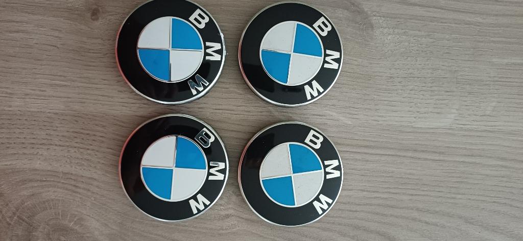 4 originele BMW naafdoppen, Enlèvement ou Envoi, Comme neuf