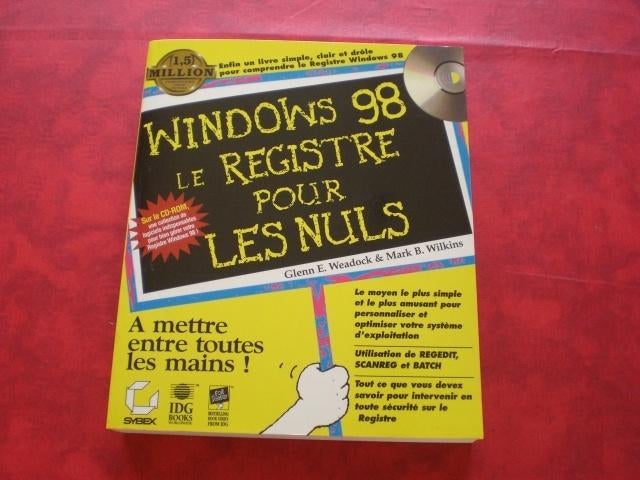 Le Registre Windows 98 Pour Les Nuls - Avec Cd-Rom, Verzenden, Gelezen