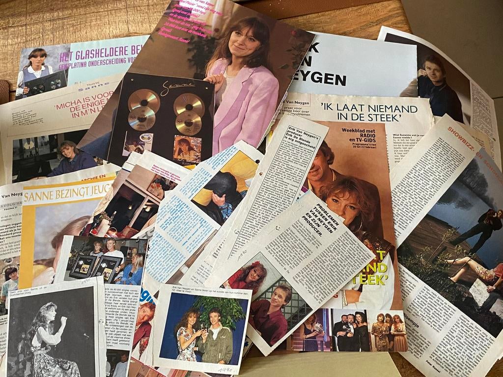 Knipsels ERIK & SANNE ✂️📰, Enlèvement ou Envoi, Coupure(s)