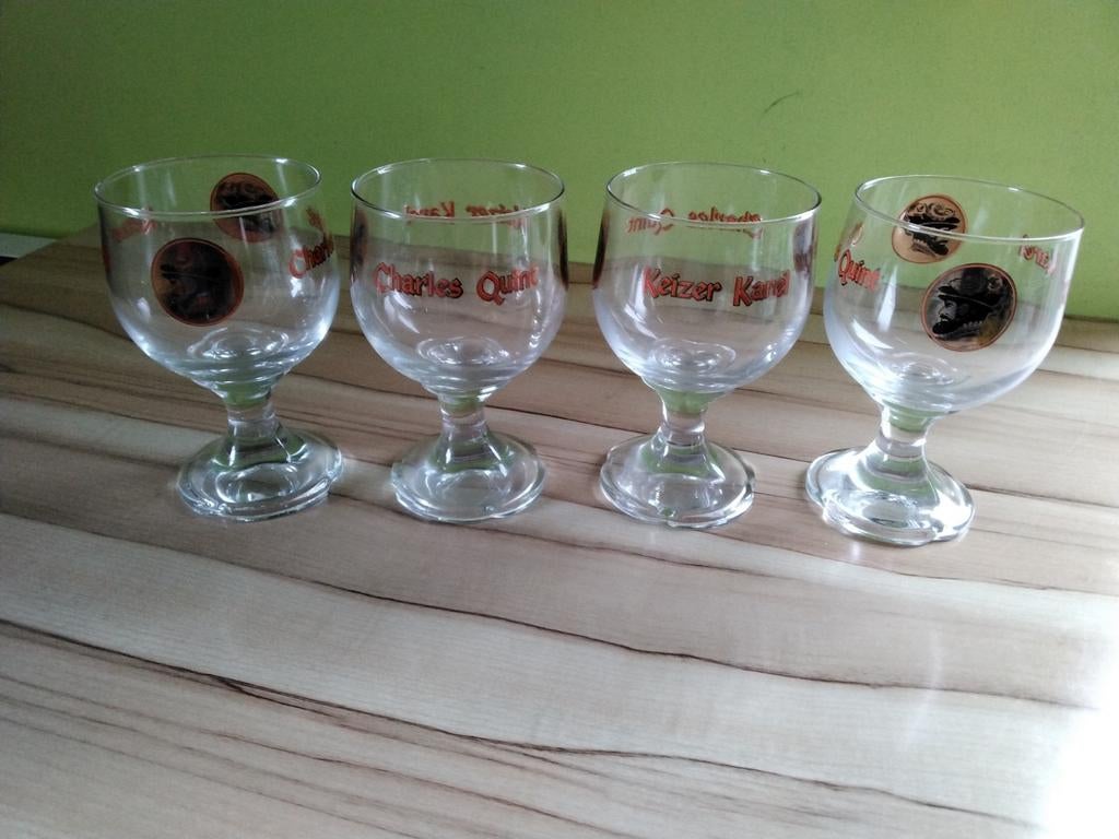 Verres à bière Charles Quint, Collections, Enlèvement, Comme neuf