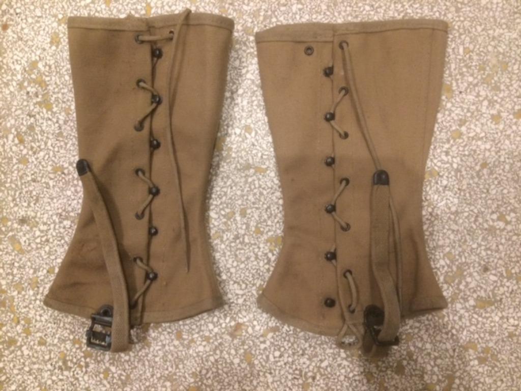 guettres militaire 1945, Enlèvement ou Envoi, Armée de terre, Vêtements ou Chaussures