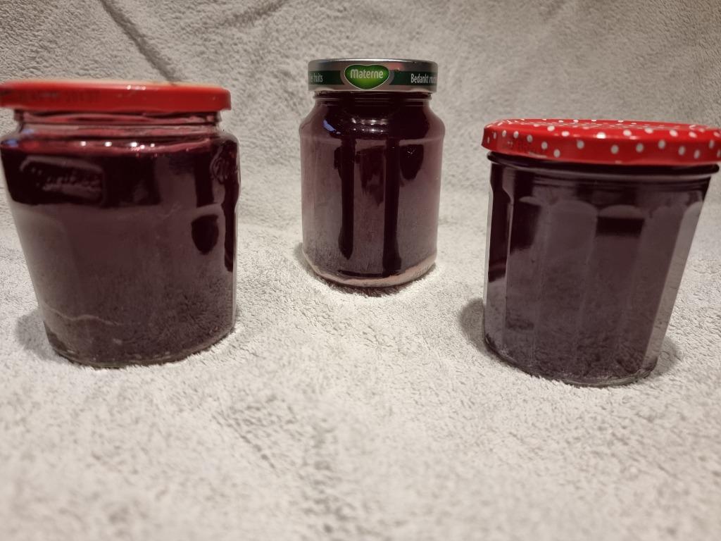 Merlot Druiven Jam, uit eigen tuin!(bio), Diversen, Ophalen of Verzenden