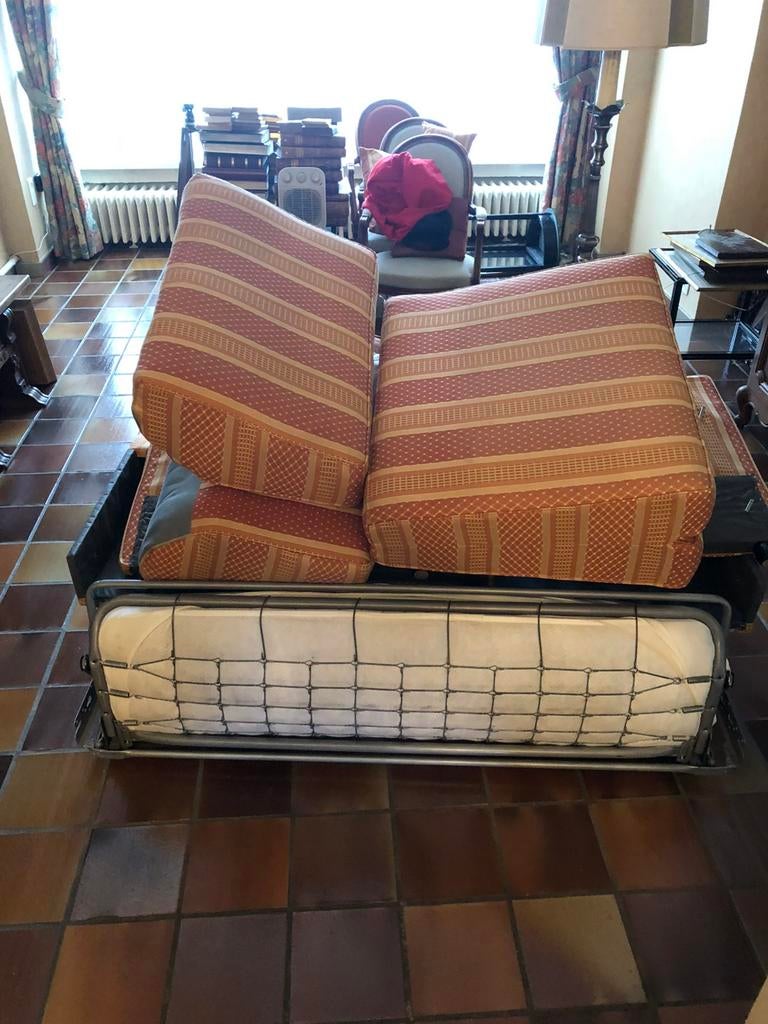 Sofa bed, zetel bed maison du repos, Ophalen, 140 cm, Zo goed als nieuw, 200 cm