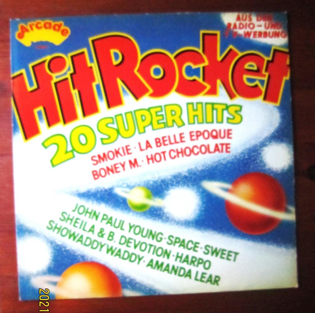 Vinyle 33 T "Hit Rocket" 20 super hits, Envoi, Utilisé
