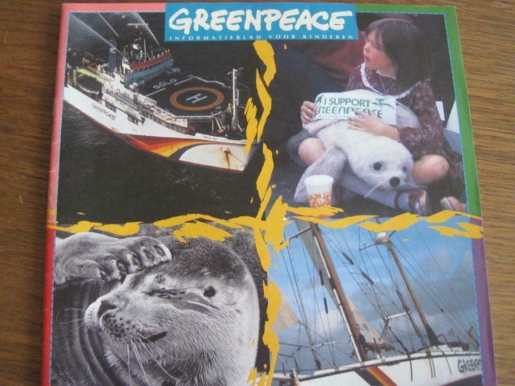 boekje : Greenpeace, Ophalen of Verzenden, Gelezen