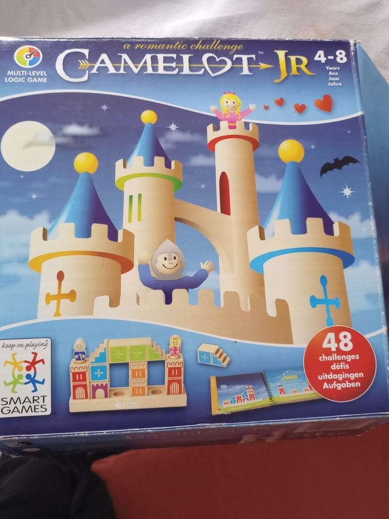 SMART GAMES: Camelot jr., Enlèvement, Utilisé