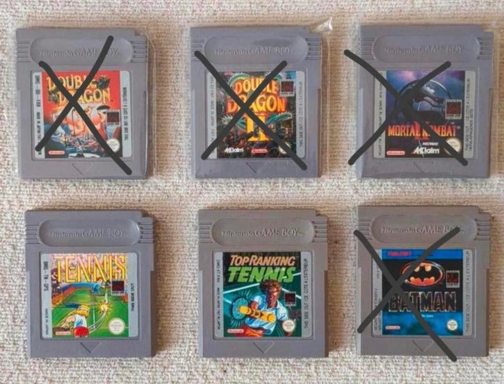 Game Boy classic games., Enlèvement ou Envoi, Comme neuf