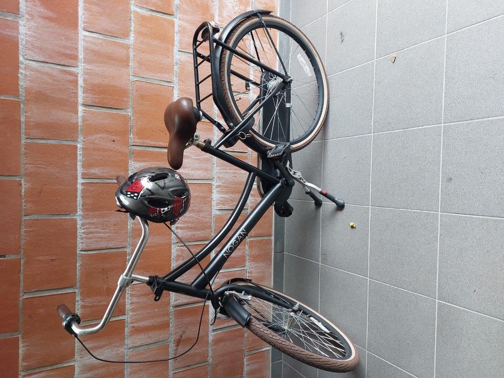Zwarte kinder fiets Nogan 24 inch, Fietsen en Brommers, Ophalen, Gebruikt, 24 inch