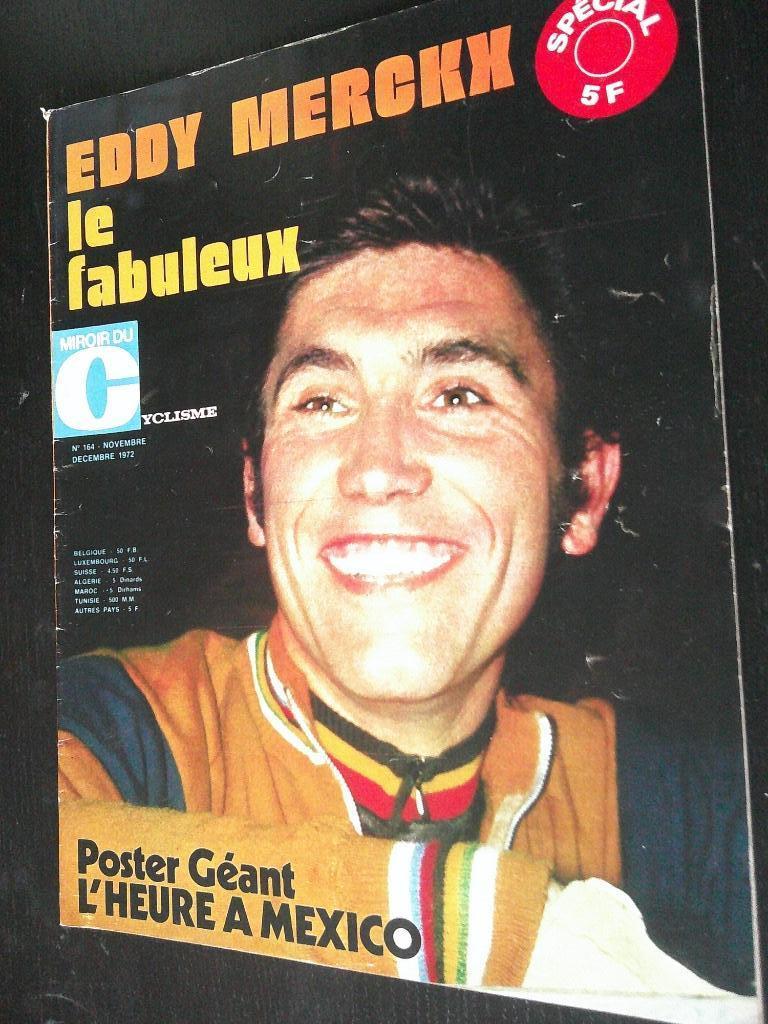 miroir du cyclisme 1972 mexico   eddy merckx, Envoi, Utilisé