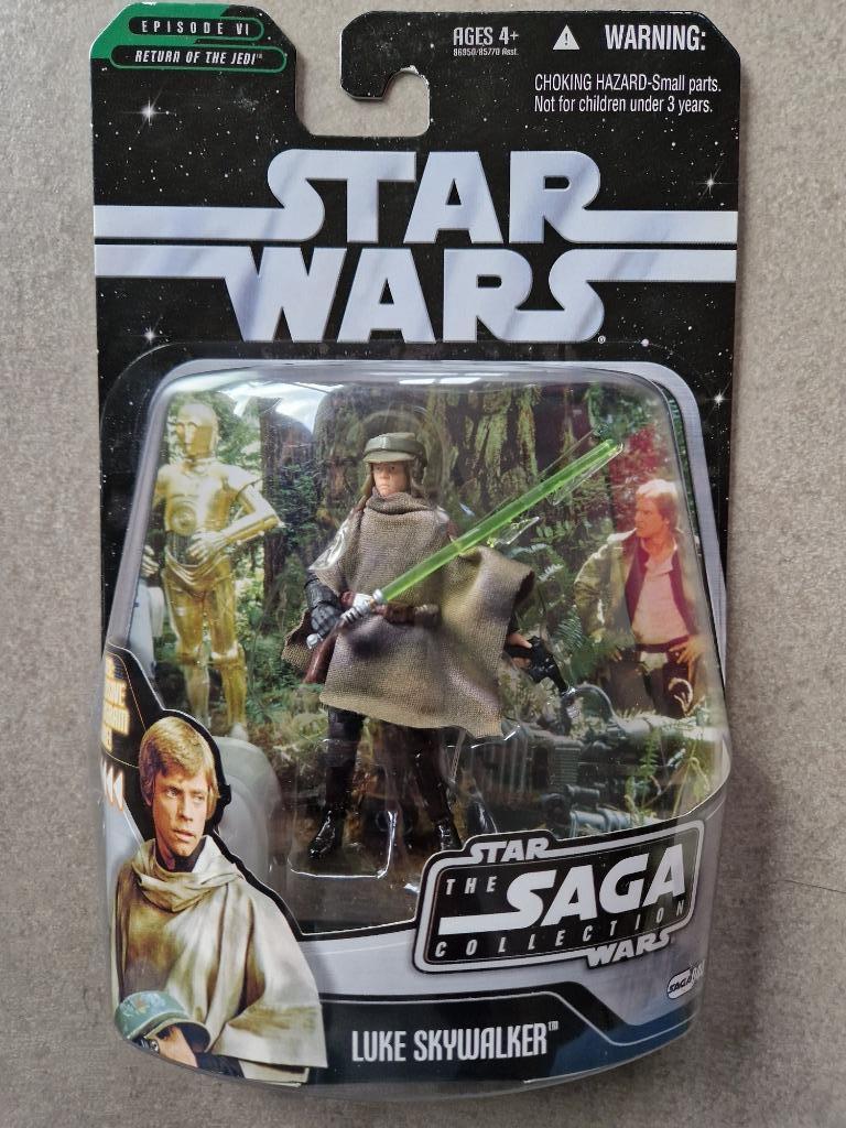 Star Wars Hasbro Luke Skywalker Endor Saga figurine 44, Enlèvement ou Envoi, Neuf, Figurine