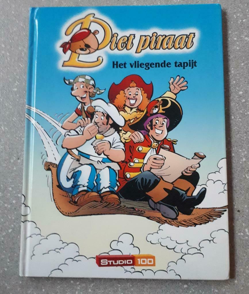 2 boeken Piet Piraat, Boeken, Studio 100, Fictie algemeen, Jongen of Meisje, Ophalen of Verzenden