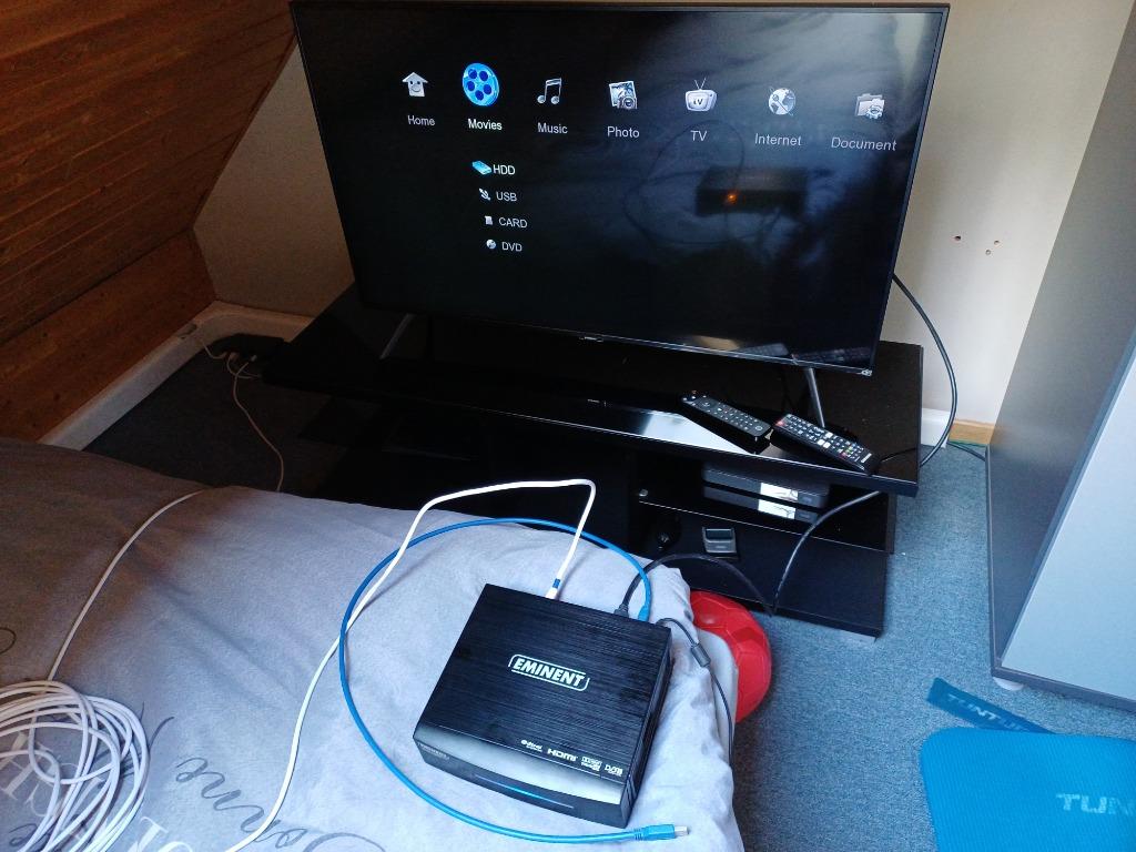 Eminent EM7195 Media Player, Ophalen, Gebruikt, HDMI, 1500 GB of meer
