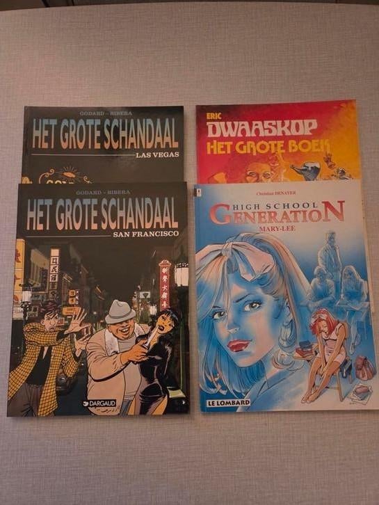 4 x 1re édition, Enlèvement ou Envoi, Comme neuf