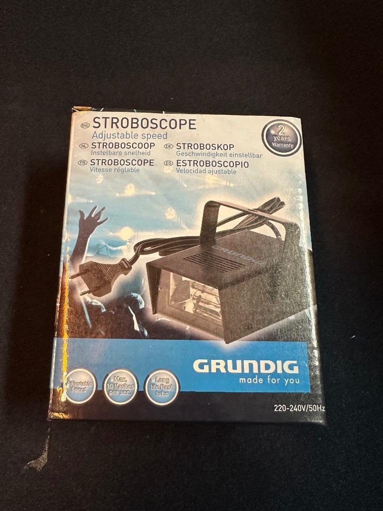 Stroboscoop Grundig, Muziek en Instrumenten, Licht en Laser, Ophalen, Nieuw, Stroboscoopeffect
