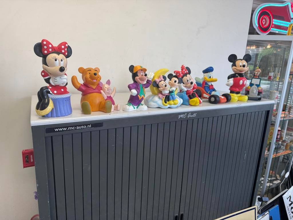 Statues Disney/tirelires, Collections, Enlèvement ou Envoi, Donald Duck, Utilisé, Statue ou Figurine
