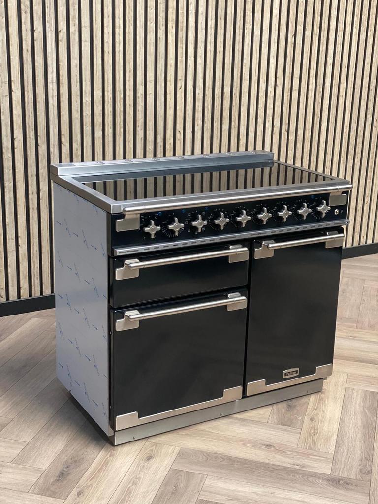 Falcon Elise 100cm Inductie Zo Goed Als Nieuw, Enlèvement ou Envoi, Comme neuf, Gril, 60 cm ou plus