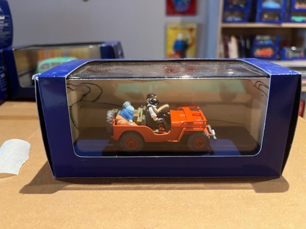 kuifje Tintin auto 1/43 nr 7 bieden vanaf 20€, Verzamelen, Ophalen of Verzenden, Kuifje, Zo goed als nieuw