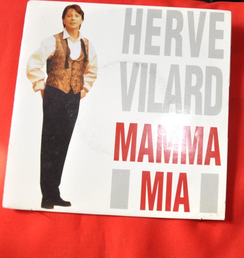 disque vintage 45 tours  herve villard (x20165), Enlèvement ou Envoi, Utilisé