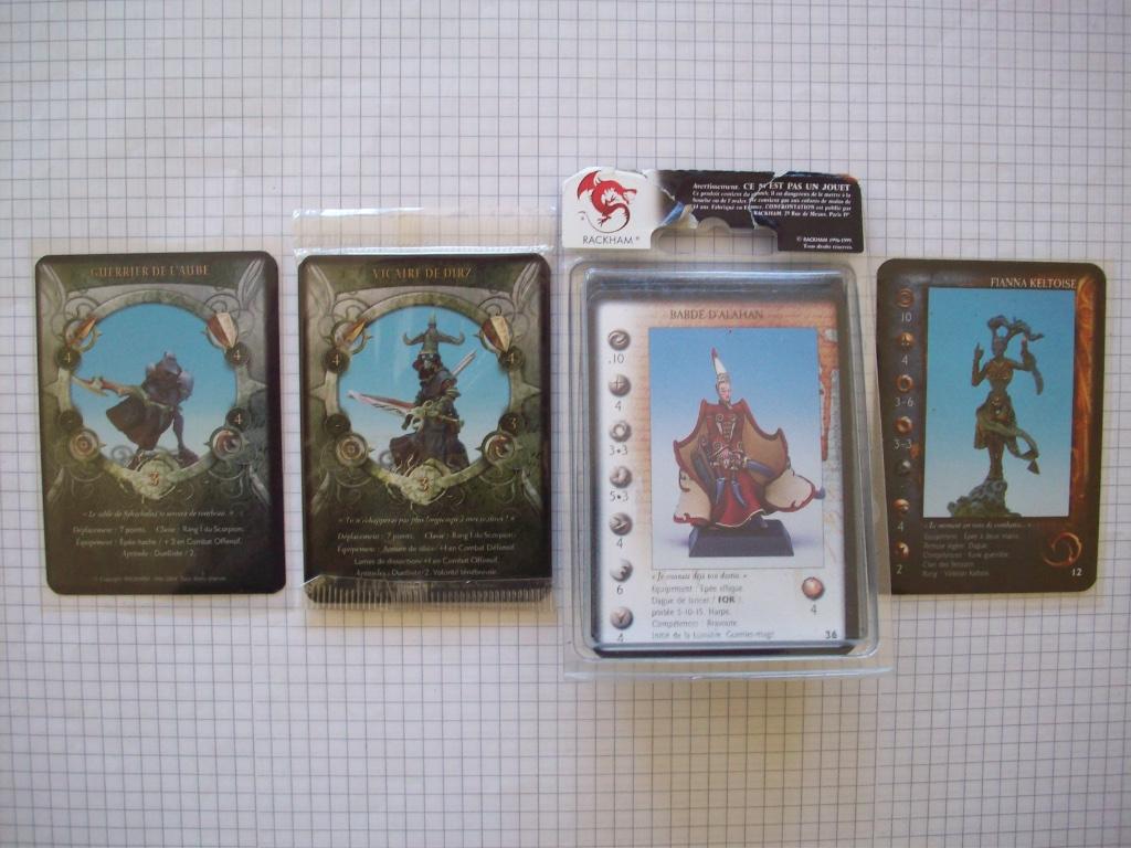 Lot de cartes pour Confrontation/Hybrides de Rackham, Verzamelen, Beelden en Beeldjes, Zo goed als nieuw, Fantasy, Ophalen of Verzenden