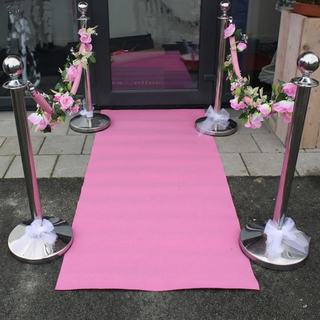 Roze of fuchsia loper voor feestelijke gelegenheid, Hobby en Vrije tijd, Feestartikelen, Ophalen of Verzenden, Nieuw, Feestartikel