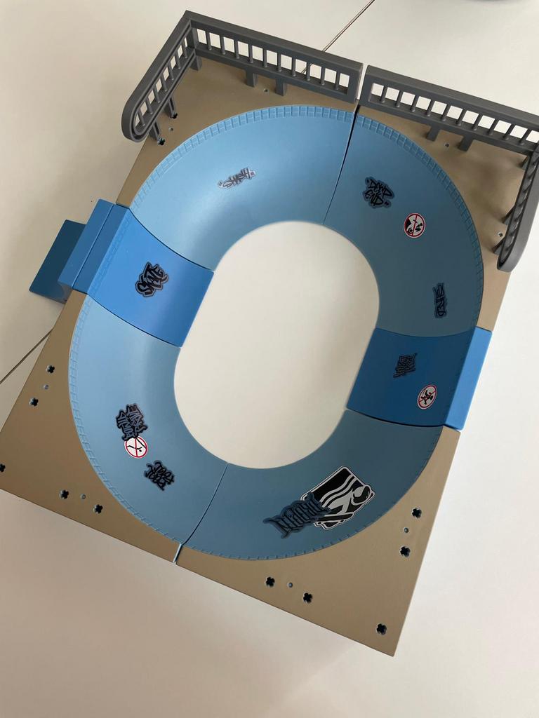 Speelgoed skatepark voor vinger skateboards, Enlèvement, Comme neuf