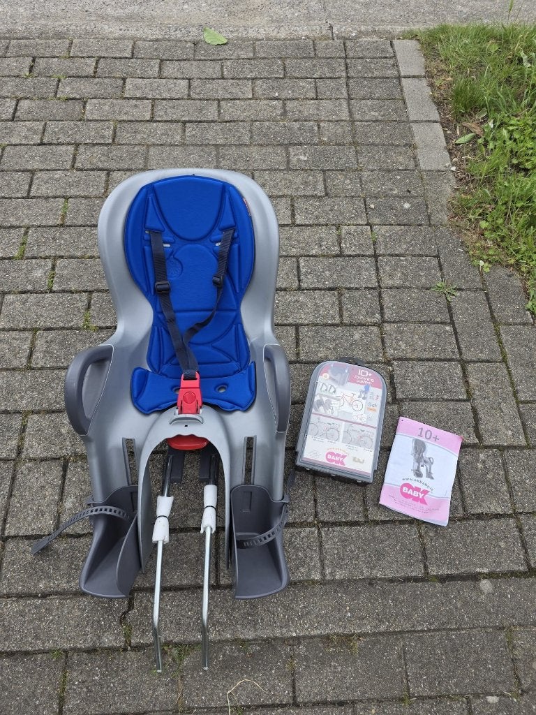 Fietsstoeltje van OK Baby, Ophalen, Achterzitje, OKBABY, Voetsteuntjes