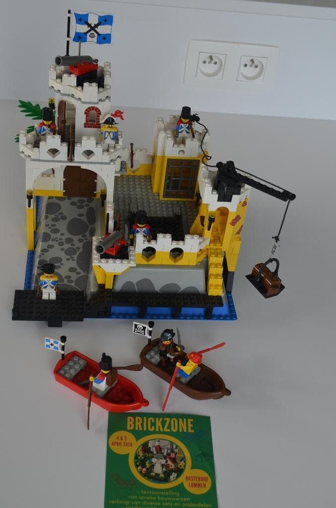 Lego: nr. 6276 Eldorado Fortress., Kinderen en Baby's, Speelgoed | Duplo en Lego, Ophalen of Verzenden, Zo goed als nieuw, Complete set