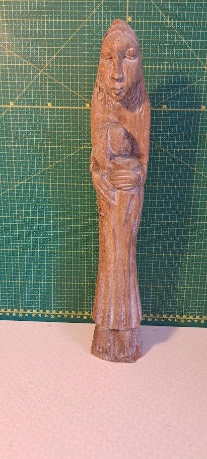 Afrikaanse Madonna met kind, Centraal‑Afrika ca. 1960, Antiek en Kunst, Ophalen of Verzenden