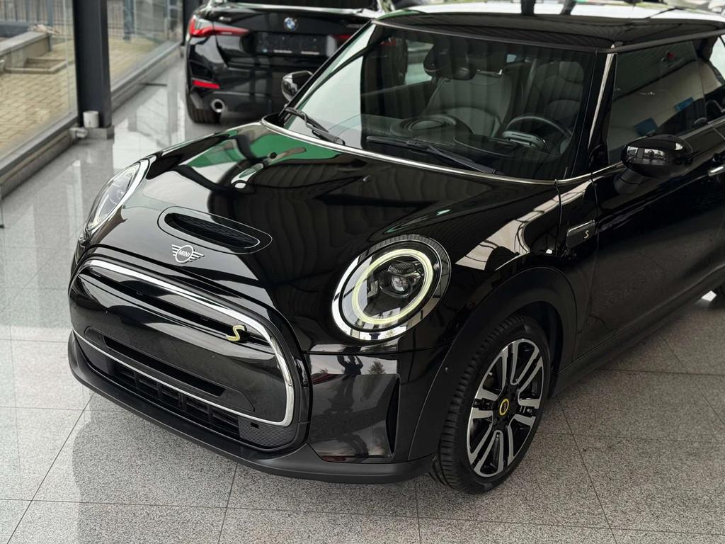 MINI Cooper SE 3-deurs / LEER / CAM / HARMAN-KARDON / HUD /, Auto's, Automaat, 4 zetels, Gebruikt, Berline