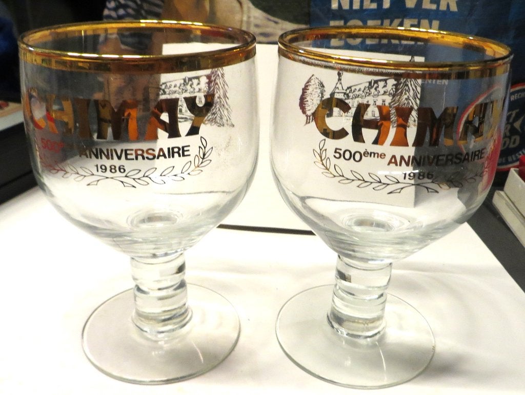 Glas voor de 500e verjaardag van Chimay, Ophalen, Zo goed als nieuw