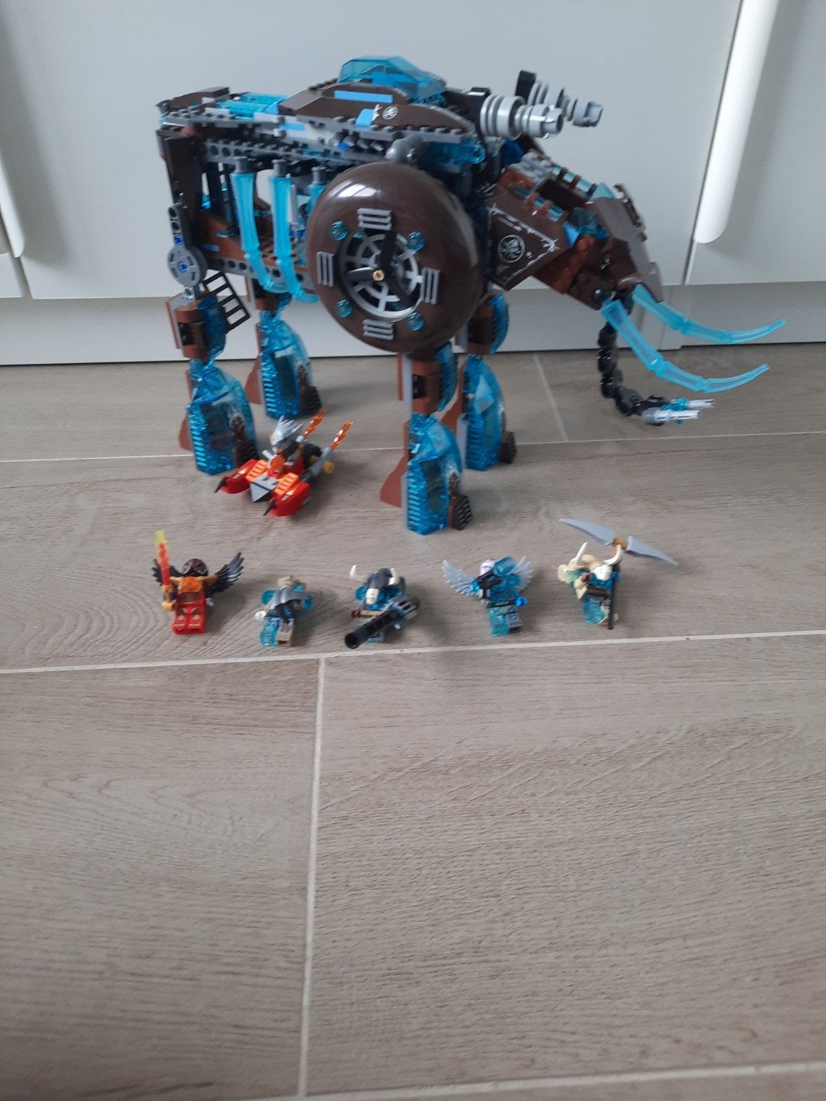 Lego chima 70145, Overige thema's, Lego, Ophalen of Verzenden, Zo goed als nieuw