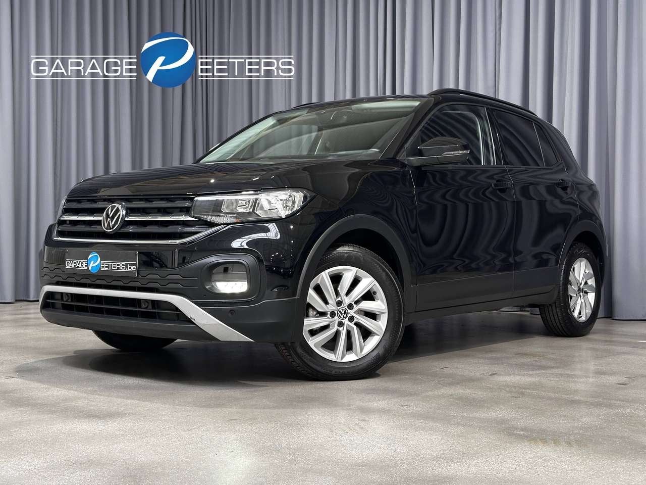 Volkswagen T-Cross 1.0 TSI *AUT.*PTS*APPLE CARPLAY*ANDROID, T-Cross, Zwart, Zwart, 5 zetels
