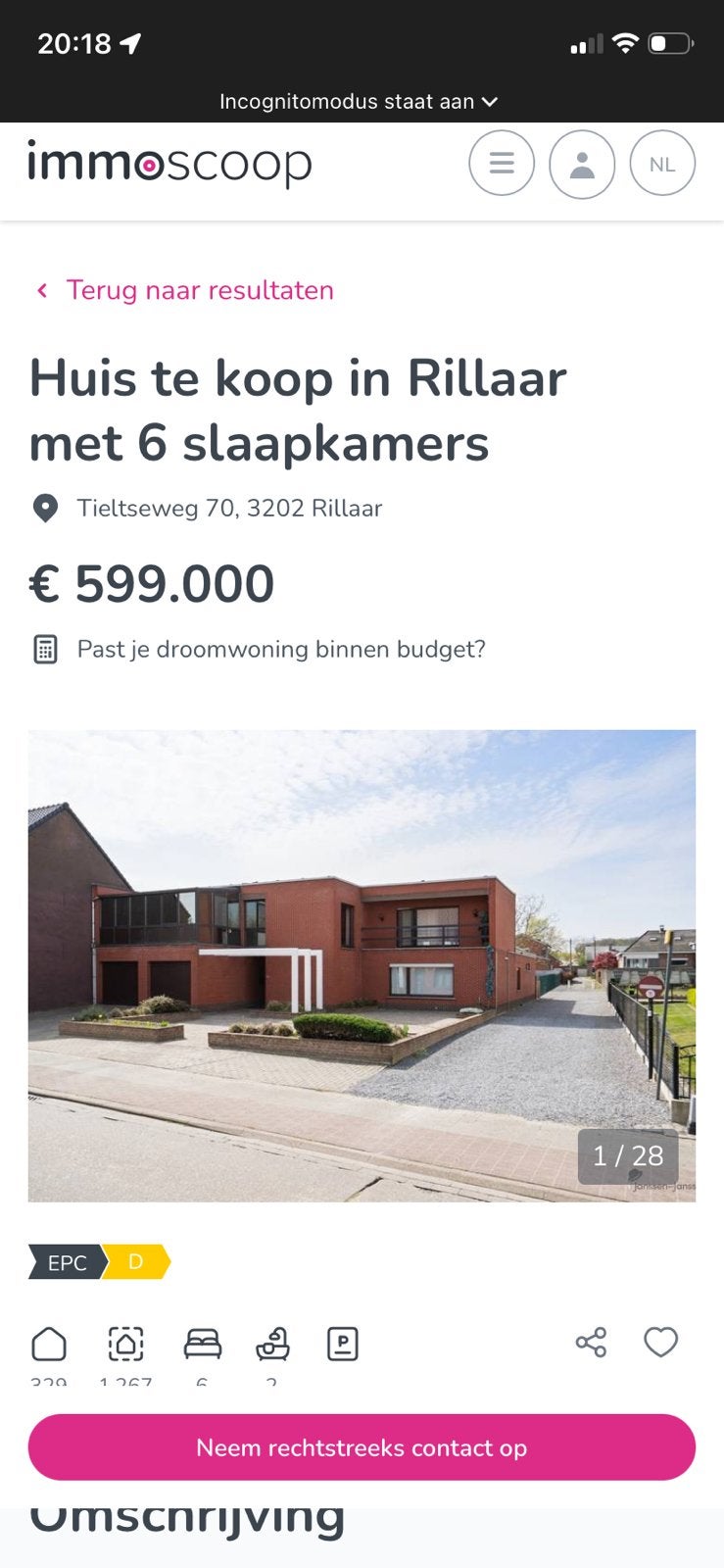 Huis (Kangoeroewoning) te koop, Immo, Maisons à vendre