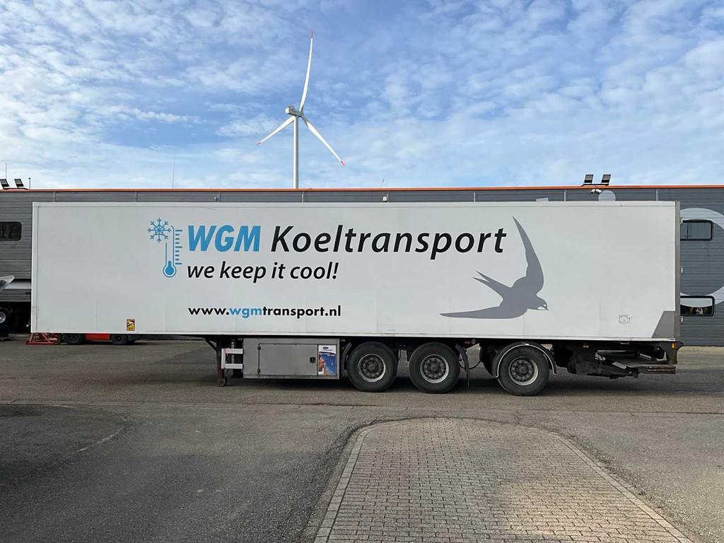2007 Pacton TBZ342 Koel/Vries Oplegger OJ-90-VV, Auto's, Vrachtwagens, Overige brandstoffen, Bedrijf, Aanhangers en Opleggers