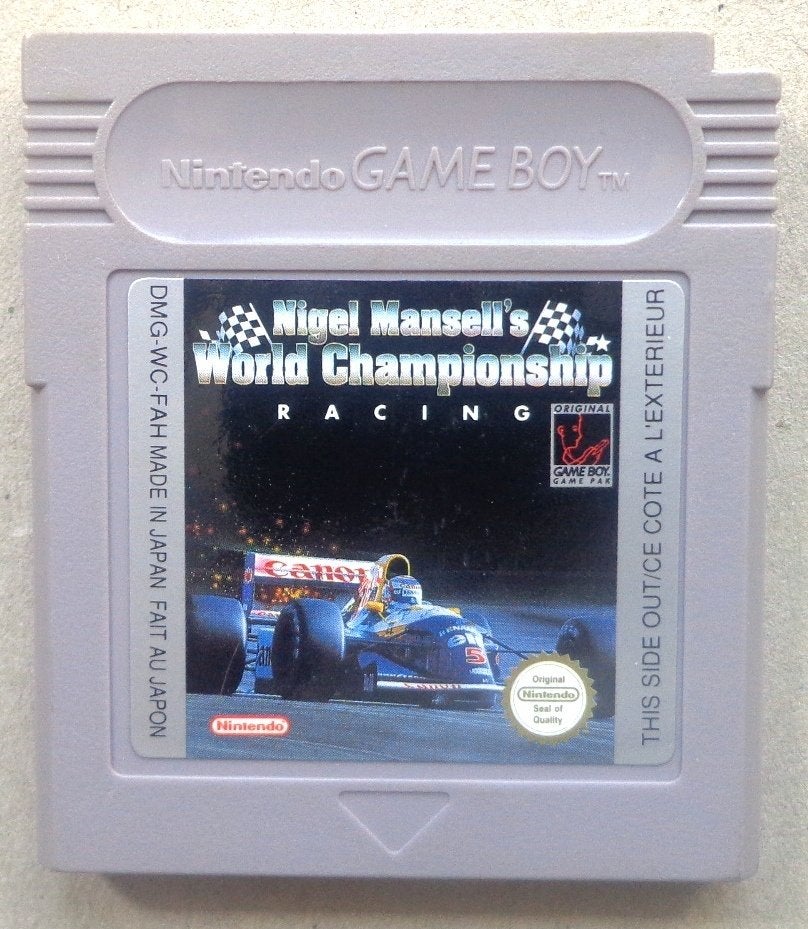 Nigel Mansells World Championship Racing voor de Gameboy, Ophalen of Verzenden, Gebruikt