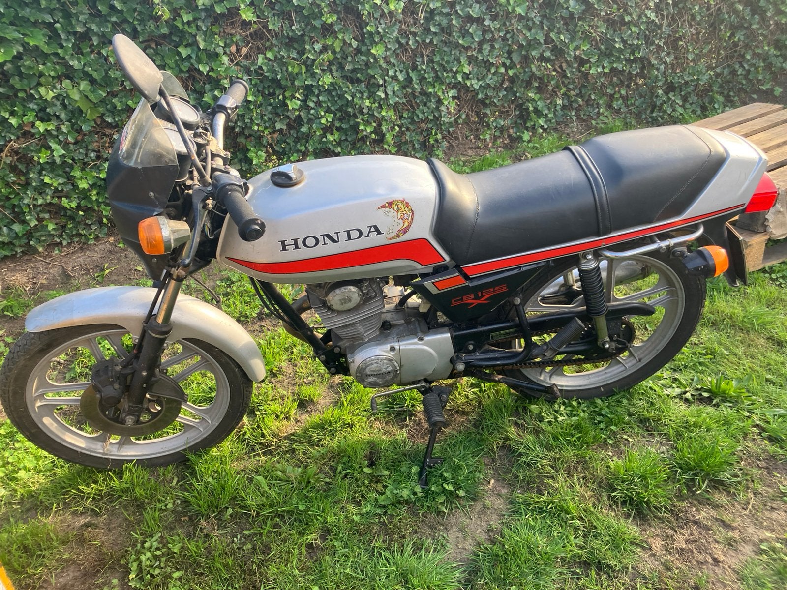 Oldtimer honda cb 125, Ophalen