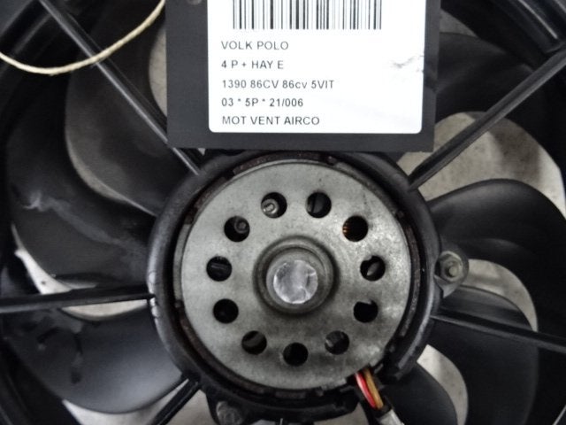 AIRCO VENTILATORMOTOR Volkswagen Polo IV (9N1 / 2/3), Gebruikt, Volkswagen