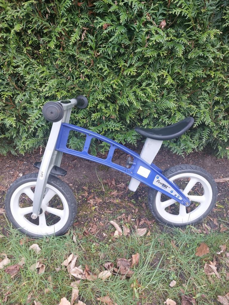 First Bike loopfietsje, Ophalen