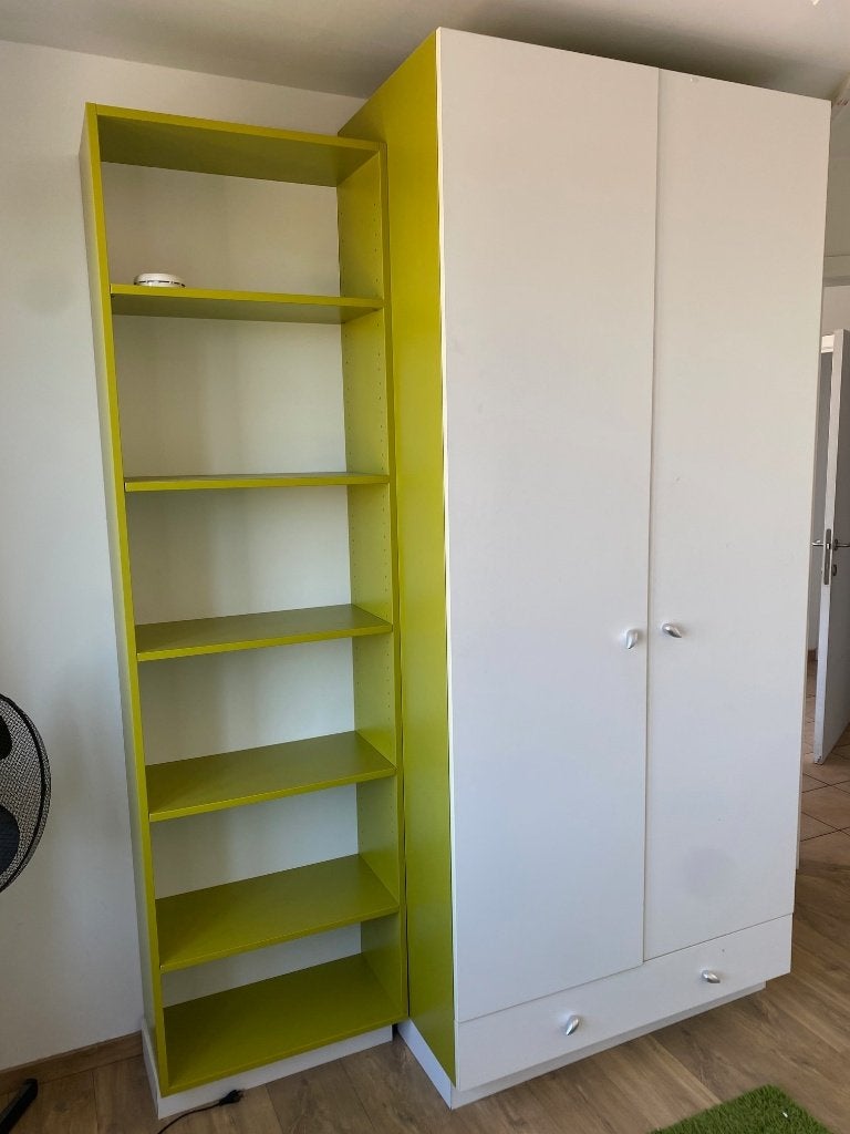 kwaliteit maatkasten (kinderkamer/kot/..) 5 stuks per type, Ophalen, Met lade(s), 200 cm of meer