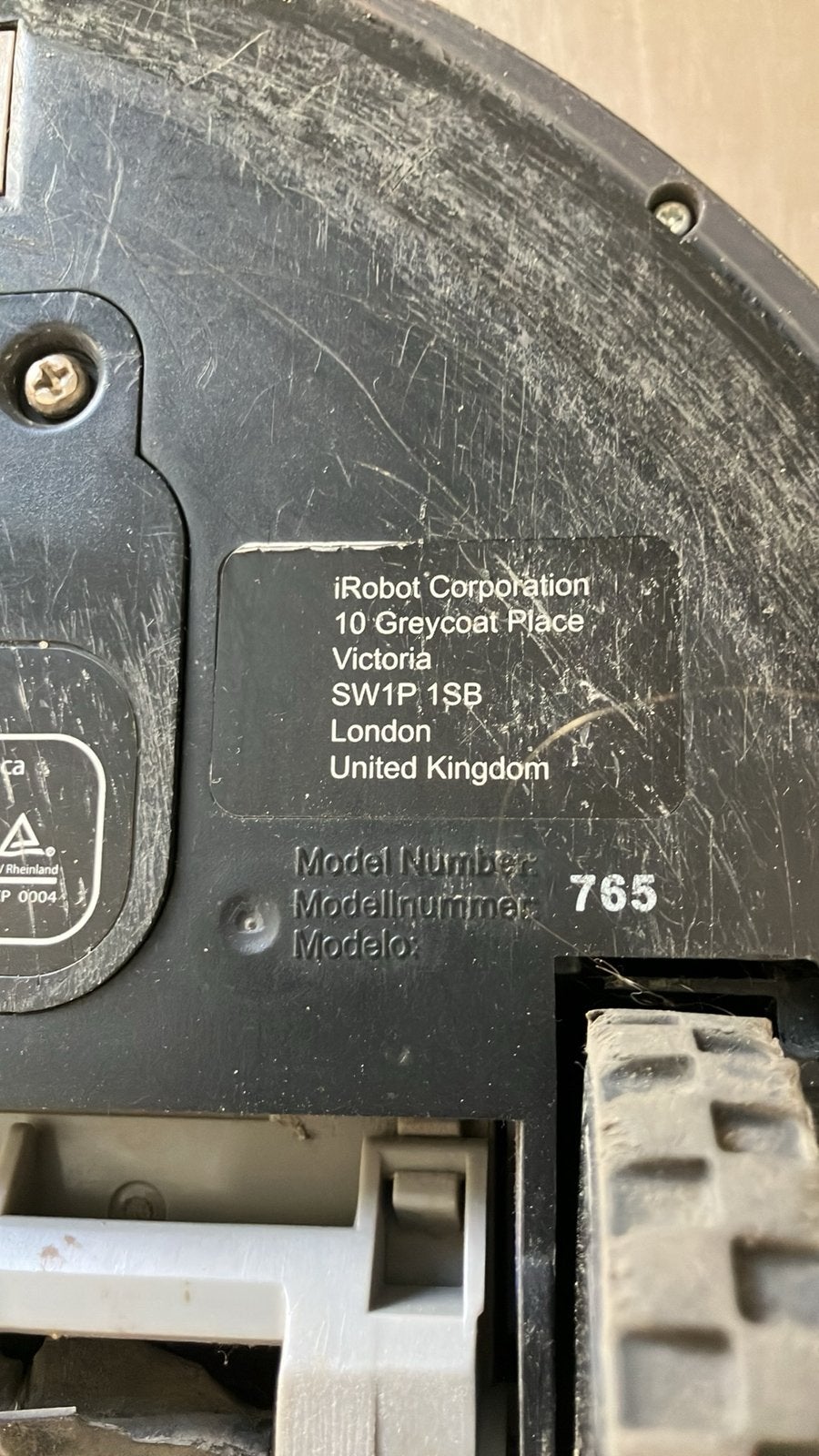 iRobot Roomba 765 kapot, Elektronische apparatuur, Ophalen, IRobot, Bedienbaar via app, Robotstofzuiger