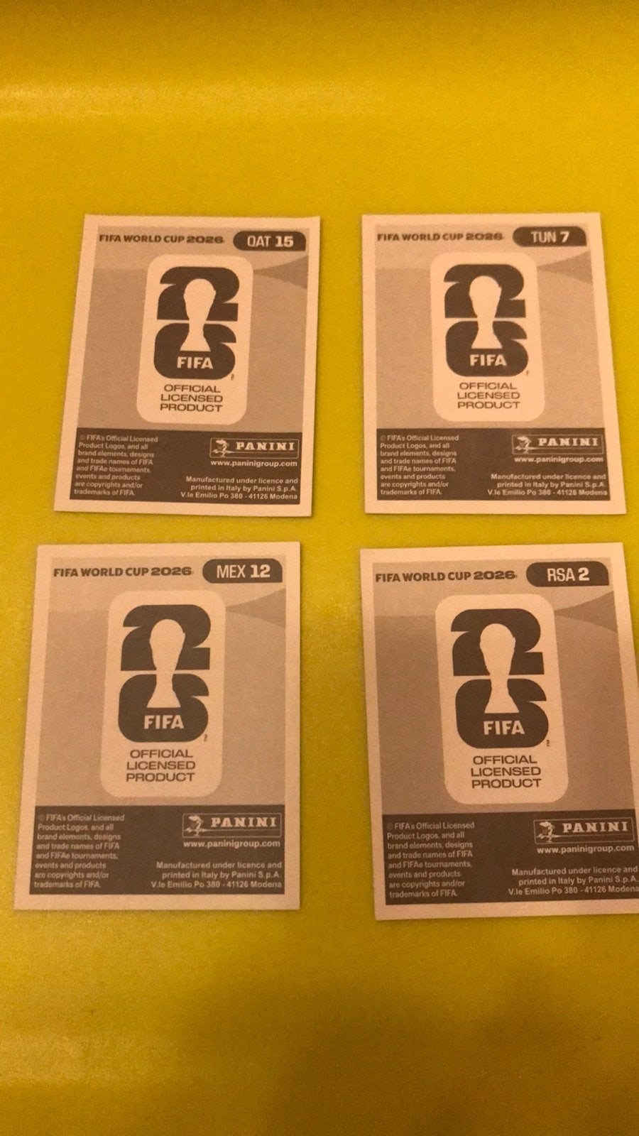 Panini stickers fifa world cup 2026, Enlèvement ou Envoi, Comme neuf, Autocollant