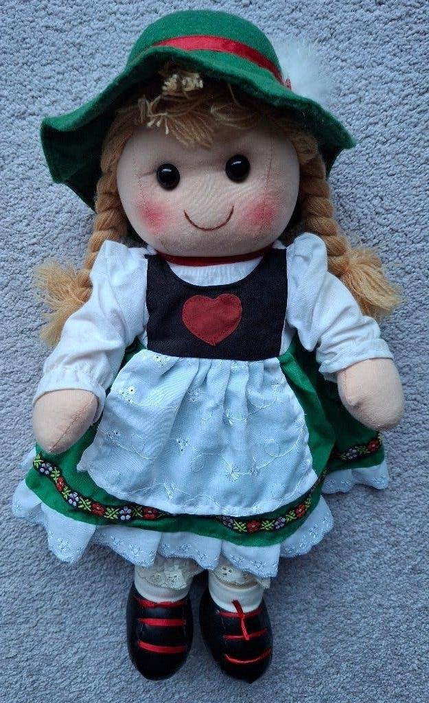 Duitse Dirndl pop, Enlèvement ou Envoi, Comme neuf, Poupée