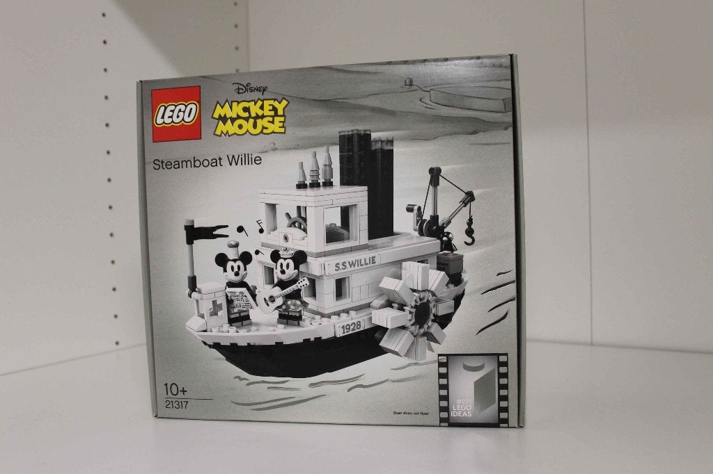 LEGO Ideas 21317 Steamboat Willie, Neuf, Enlèvement ou Envoi, Lego, Ensemble complet