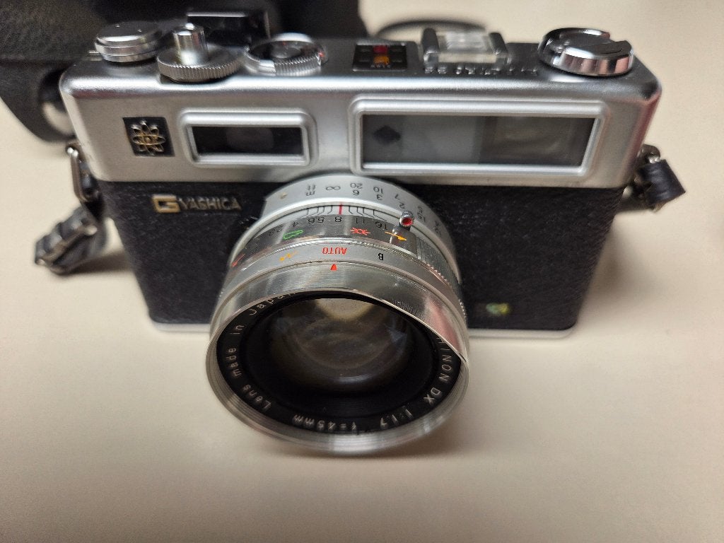 Yashica Electro 35 GSN, TV, Hi-fi & Vidéo, Appareils photo analogiques, Enlèvement, Utilisé, Reflex miroir, Autres Marques