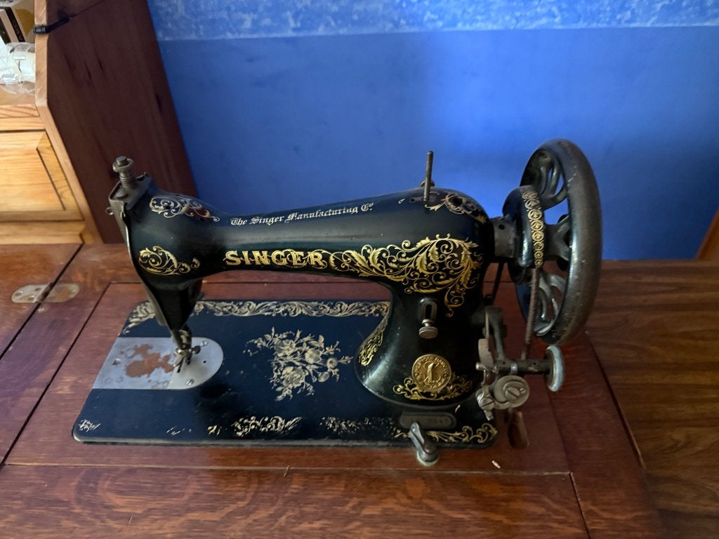 Ancienne Machine à coudre singer, Antiquités & Art, Enlèvement