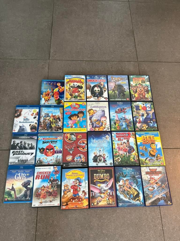 Dvds & blu-ray lot te koop of per stuk, Ophalen, Zo goed als nieuw