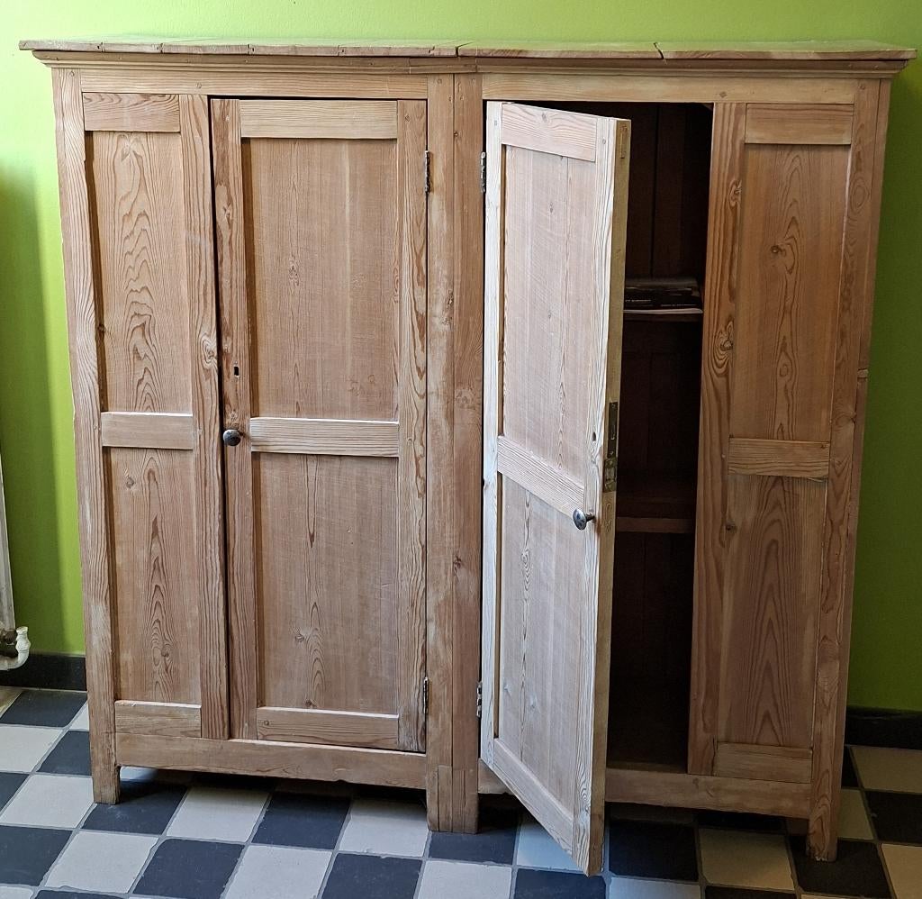 Oude grenen kast met legplanken, Huis en Inrichting, Ophalen